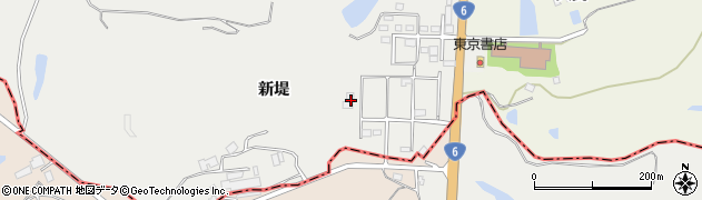 福島県相馬市赤木（新堤）周辺の地図