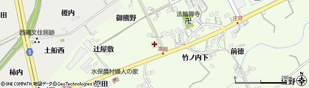 福島県福島市庄野茶畑前9周辺の地図