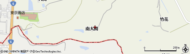 福島県相馬市柚木（南大関）周辺の地図