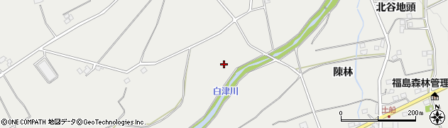 福島県福島市桜本柿畑周辺の地図