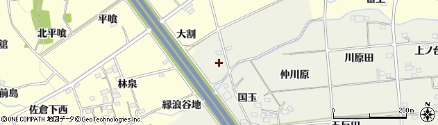 福島県福島市成川（土部）周辺の地図