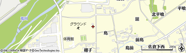 福島県福島市佐倉下金沢前15周辺の地図