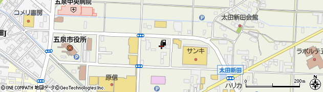 泉菱商事石油株式会社　五泉中央サービスステーション周辺の地図