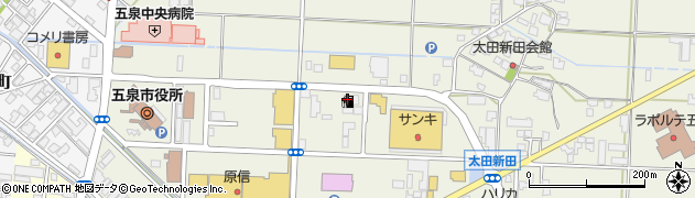 ＥＮＥＯＳ五泉中央ＳＳ周辺の地図