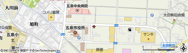 さんぽう亭五泉店周辺の地図