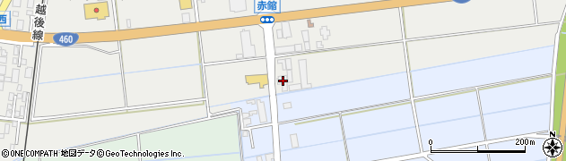 新潟県新潟市西蒲区赤鏥998周辺の地図
