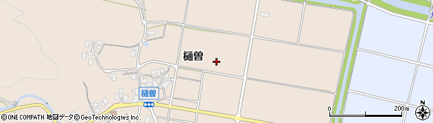 新潟県新潟市西蒲区樋曽周辺の地図