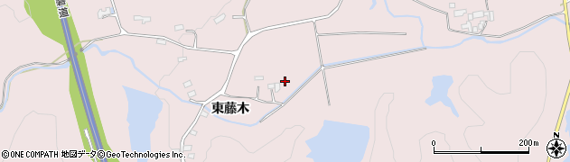 福島県相馬市富沢（東藤木）周辺の地図