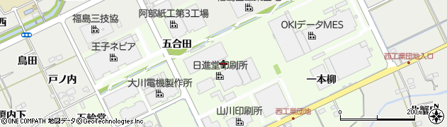 福島県福島市庄野（柿場）周辺の地図