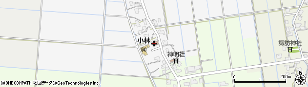 新潟市役所コミュニティセンター　小林地域生活センター周辺の地図