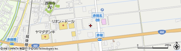 新潟県新潟市西蒲区赤鏥945周辺の地図