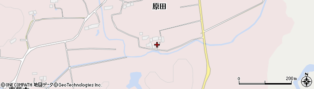 福島県相馬市富沢（原田）周辺の地図