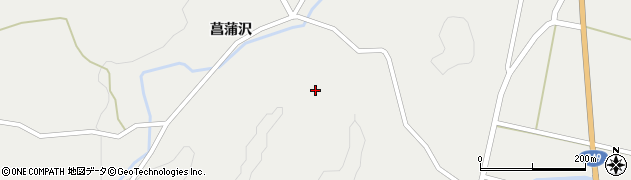 福島県伊達市月舘町御代田（松山）周辺の地図