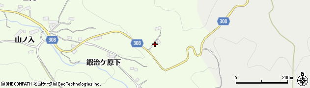 福島県福島市渡利（南椚森）周辺の地図