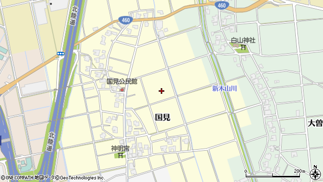 〒959-0516 新潟県新潟市西蒲区国見の地図
