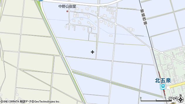 〒959-1851 新潟県五泉市五泉の地図