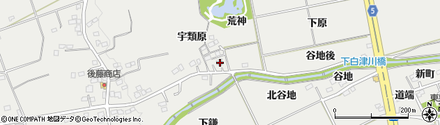 福島県福島市桜本宇類原29周辺の地図