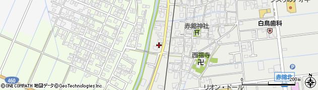 新潟県新潟市西蒲区赤鏥110周辺の地図