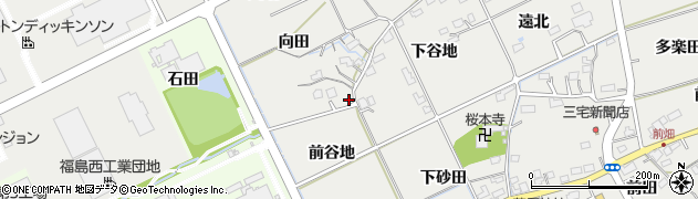 福島県福島市桜本向田39周辺の地図