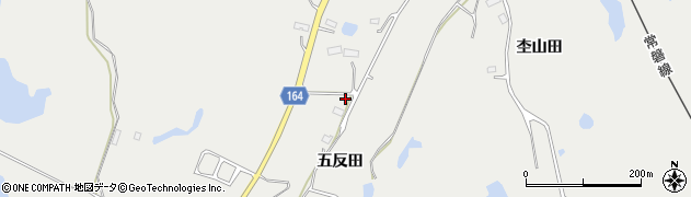 福島県相馬市赤木（五反田）周辺の地図