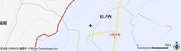 福島県伊達市霊山町上小国（城戸ノ内）周辺の地図