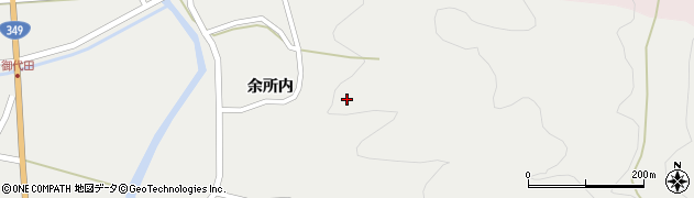 福島県伊達市月舘町御代田（女鹿山）周辺の地図