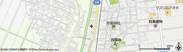 新潟県新潟市西蒲区赤鏥99周辺の地図
