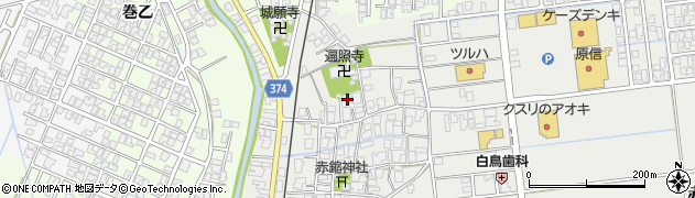 新潟県新潟市西蒲区赤鏥567周辺の地図