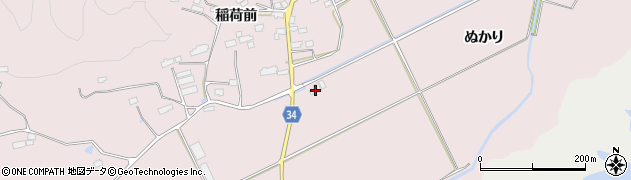 福島県相馬市富沢（ぬかり）周辺の地図