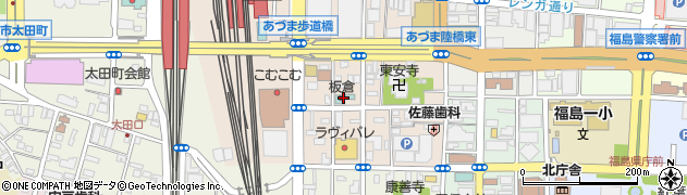 板倉旅館周辺の地図