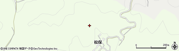 福島県福島市渡利（蝦夷穴）周辺の地図