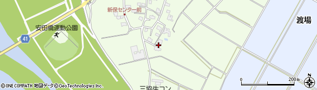 新潟県阿賀野市新保539周辺の地図