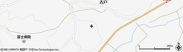 福島県福島市大波（北前）周辺の地図