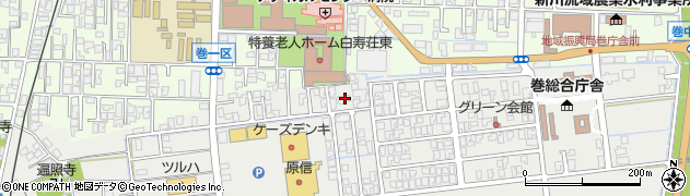 新潟県新潟市西蒲区赤鏥285周辺の地図