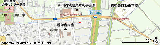 新潟県新潟市西蒲区赤鏥1309周辺の地図