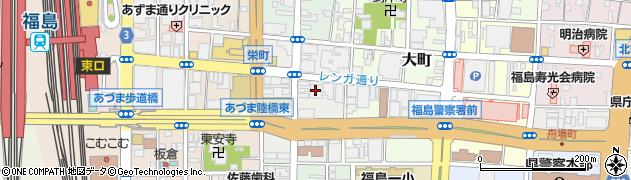 福島県経営改善支援センター周辺の地図