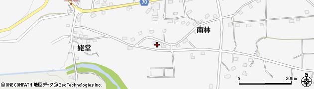 福島県福島市在庭坂上須川端周辺の地図