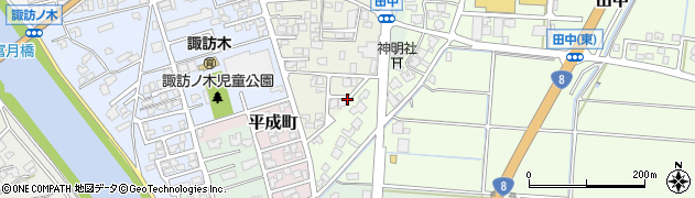 新潟県新潟市南区白根日の出町16周辺の地図