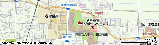 新潟市シルバー人材センター（公益社団法人）　西蒲事務所周辺の地図