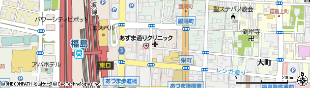 丸信ラーメン駅前店周辺の地図