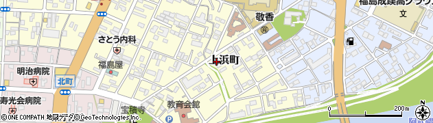 普明会教団福島支部周辺の地図