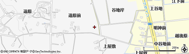 福島県福島市在庭坂（遠原前）周辺の地図