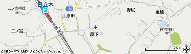 福島県相馬市赤木（段下）周辺の地図