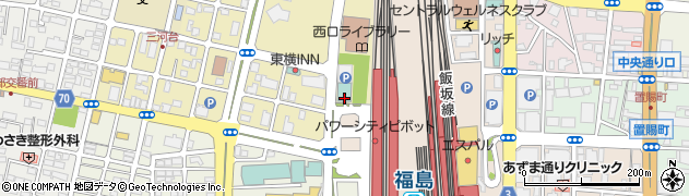 リッチモンドホテル福島駅前周辺の地図