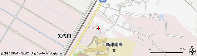 新潟県新潟市秋葉区蒲ケ沢1251周辺の地図