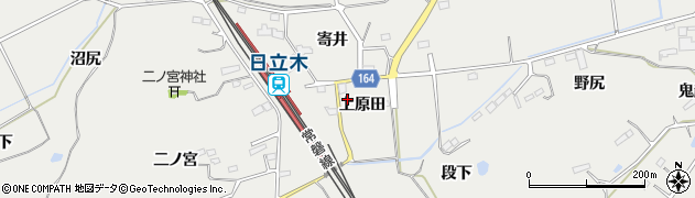 福島県相馬市赤木（上原田）周辺の地図