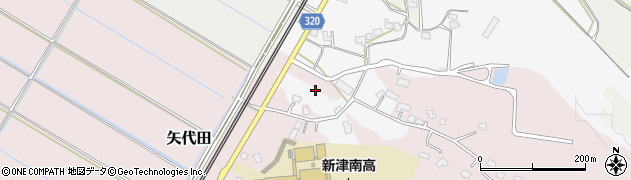 新潟県新潟市秋葉区蒲ケ沢1175周辺の地図