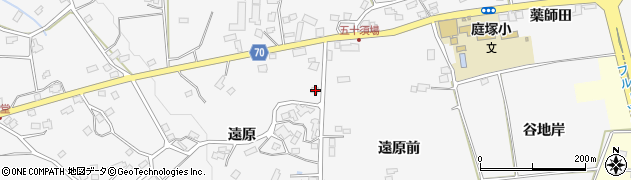 福島県福島市在庭坂五十須場48周辺の地図