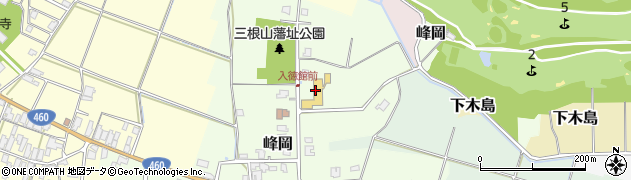 入徳館　野外研修場周辺の地図
