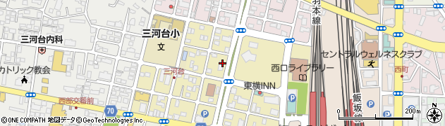 白洗舎西口駅前店周辺の地図